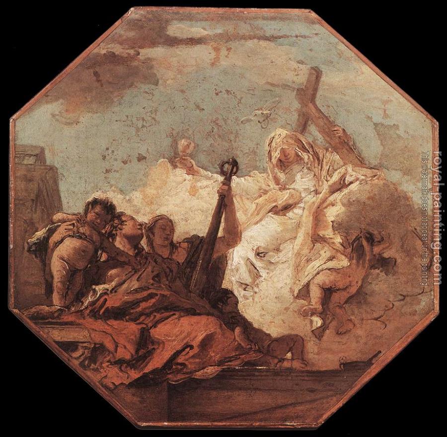Giovanni Battista Tiepolo : The Theological Virtues